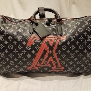 Louis Vuitton Limited Edition Keepall Upside Down